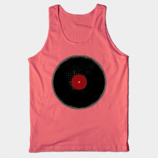 The Vinyl Record Tank Top by ddtk